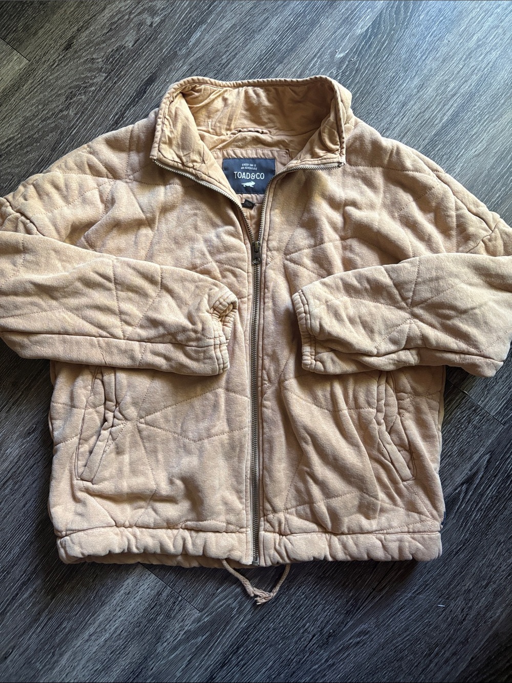 Toad&Co women’s Quilted Tan Jacket